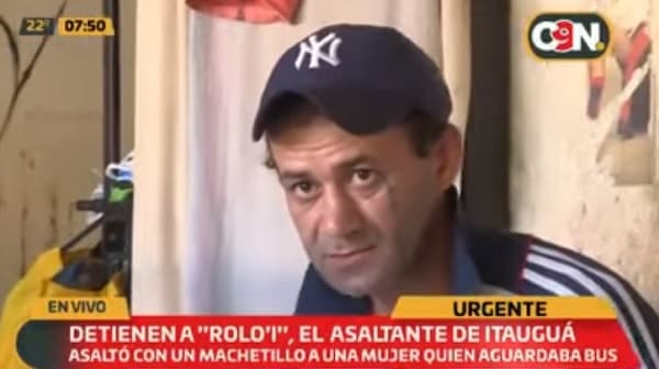 Detienen al principal sospechoso de asalto con machetillo en Itauguá