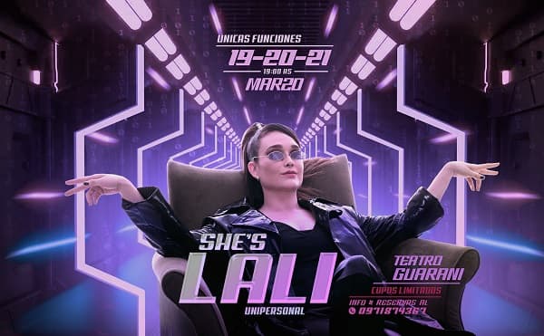 Lali González se despide por un año de las tablas con “She’s Lali”