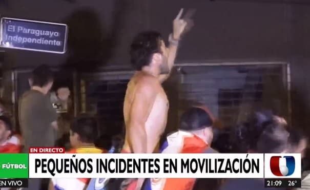 Presencia de “infiltrados” genera disturbios en manifestación