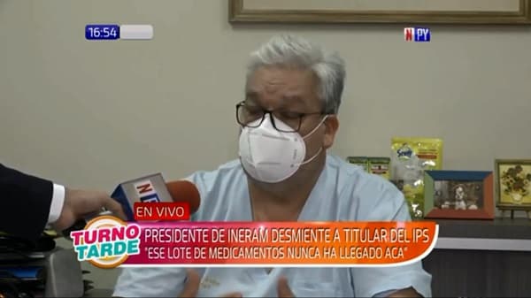 Director del INERAM niega sustracción de medicamentos