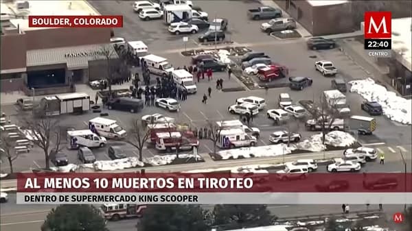 Tiroteo en supermercado de EEUU deja 10 muertos
