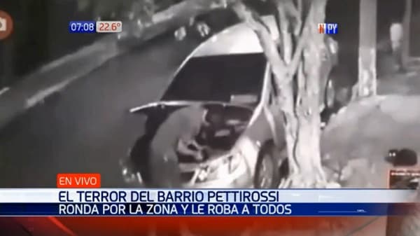 Vecinos denuncian a un hombre por robar casas en el barrio Pettirossi