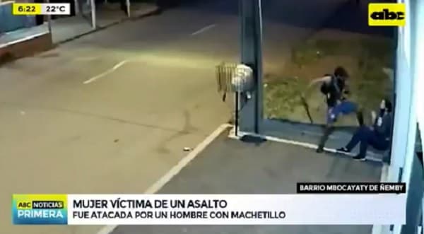 Identifican a hombre que asaltó a una mujer frente a su trabajo