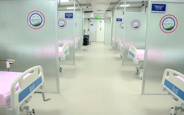 Construirán pabellones de contingencia con 128 camas de UTI