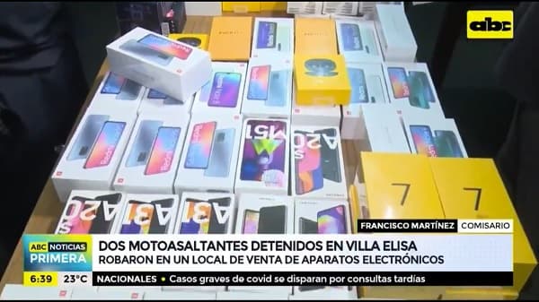 Dos detenidos tras millonario robo en Villa Elisa