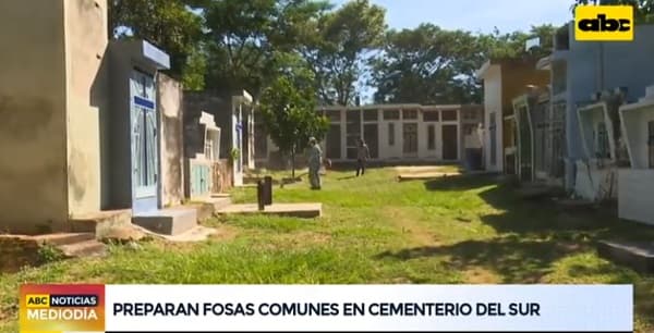 Preparan fosas comunes en el Cementerio del Sur