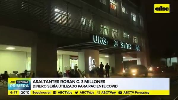 Asaltan a mujer que recibió donación para su esposo con Covid-19