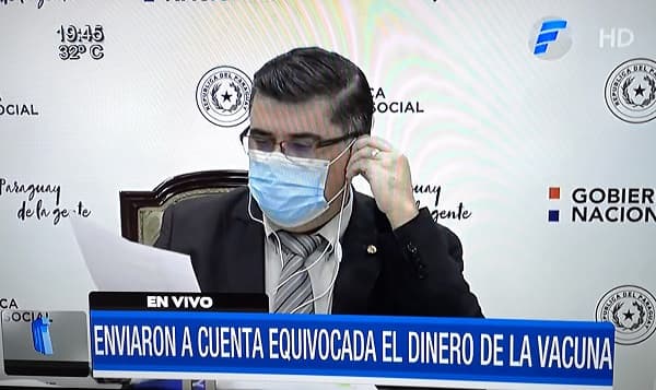Ministro de salud niega cuestionamientos y garantiza provisión de vacunas 