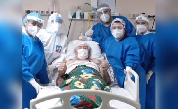 Hombre de 80 años vence al Covid-19 en Coronel Oviedo