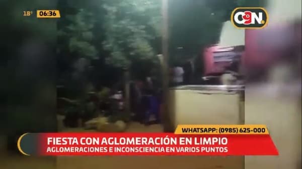 Fiestas clandestinas abundan en “zona roja”