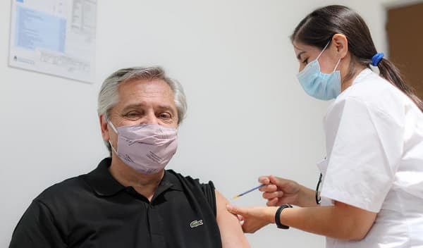 Presidente de Argentina da positivo a Covid-19 en el día de su cumpleaños