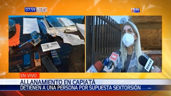 Sextorsión: Hallan pagarés por valor de G. 250 millones en operativo