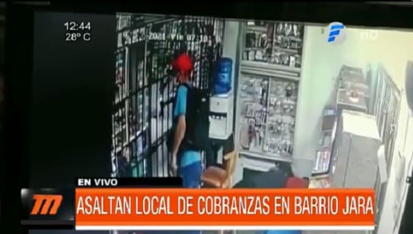 Delincuentes se llevan G. 10 millones de local de cobranzas