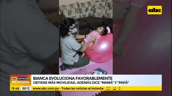 Bianca evoluciona favorablemente tras recibir costoso medicamento