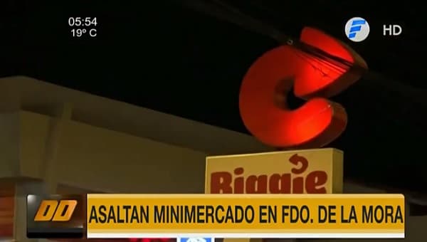 Asaltantes se llevan millones de local de Biggie