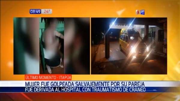 Mujer golpeada por su pareja se niega a denunciarlo, reportan