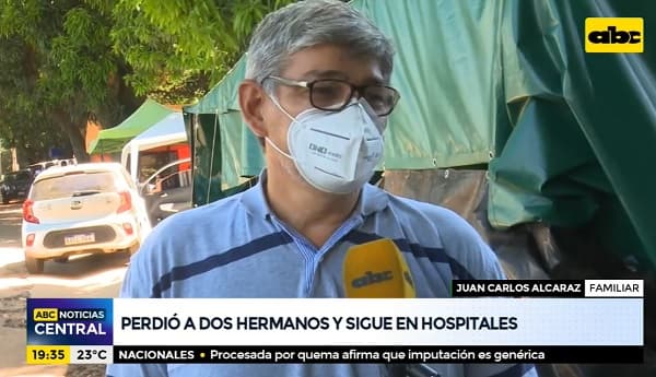 Hombre perdió a dos hermanos y sigue luchando por sus familiares