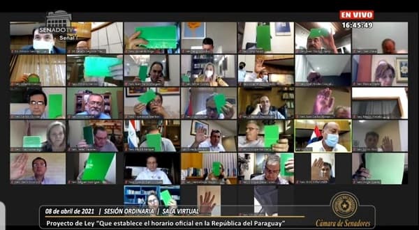 Senado archiva proyecto de uso perpetuo del horario de verano