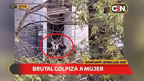 Captan golpiza a la que es sometida una mujer