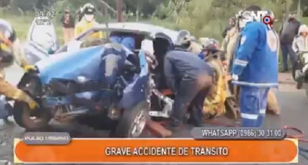 Joven fallece tras ser embestido por camioneta sobre la Transchaco