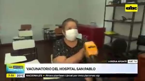 Vacunados instan a otros adultos mayores a inmunizarse