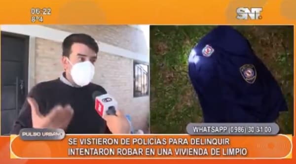 Delincuentes simulan ser policías e intentan asaltar una vivienda