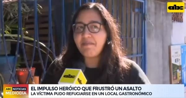 Joven relata intervención de “héroe anónimo” en asalto en Lambaré