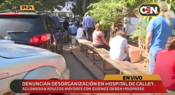 Denuncian desorganización en vacunación en el Hospital de Calle’i