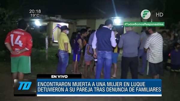 Hallan sin vida a una mujer en Luque y detienen a su pareja