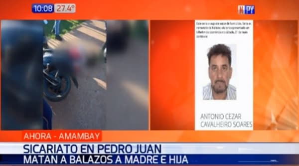 Asesinan a madre e hija a balazos