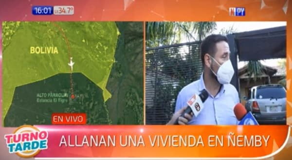 Dos detenidos en allanamiento en caso de precursores químicos de cocaína