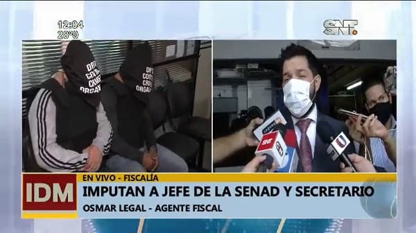 Fiscalía imputa a agentes de Senad por el caso de extorsión a intendente