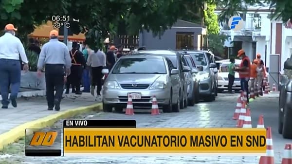 Arranca vacunación en la Secretaría Nacional de Deportes