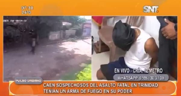 Detienen a sospechosos del asalto fatal ocurrido en barrio Trinidad