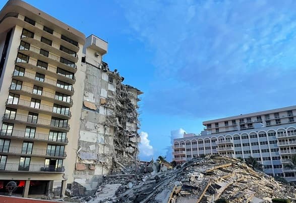 Sube a 10 la cantidad de fallecidos en derrumbe de edificio en Miami