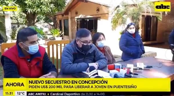 Familiares de secuestrado piden prueba de vida
