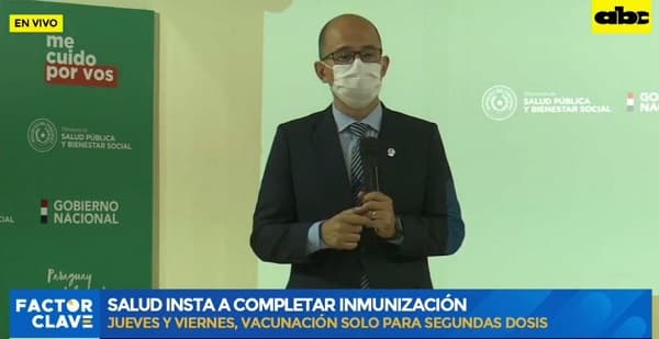 Salud marca agendamiento para aplicar la segunda dosis