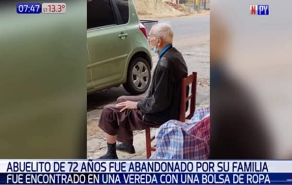 Localizan a familiares de hombre de 72 años abandonado en Fernando