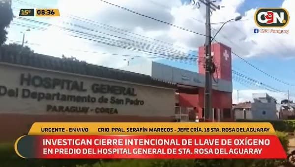 Investigan cierre de llave de oxígeno que derivó en muerte de paciente