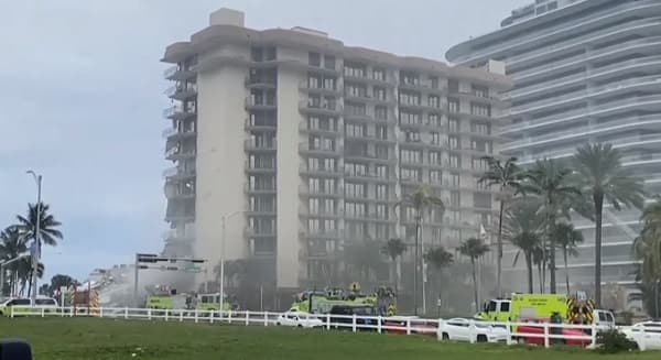 Reportan incendio en zona de búsqueda en el edificio derrumbado