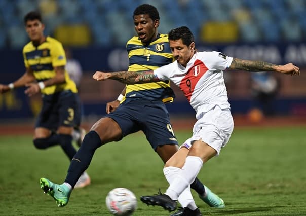 Ecuador y Perú se reparten puntos