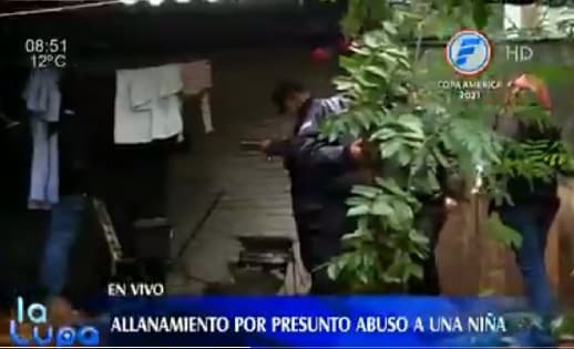 Allanan vivienda en caso de abuso de niña de tres años