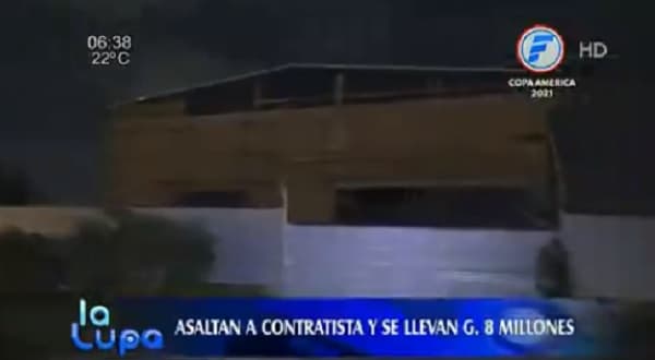 Se llevan G. 8 millones de contratista e incineran vehículo tras fuga