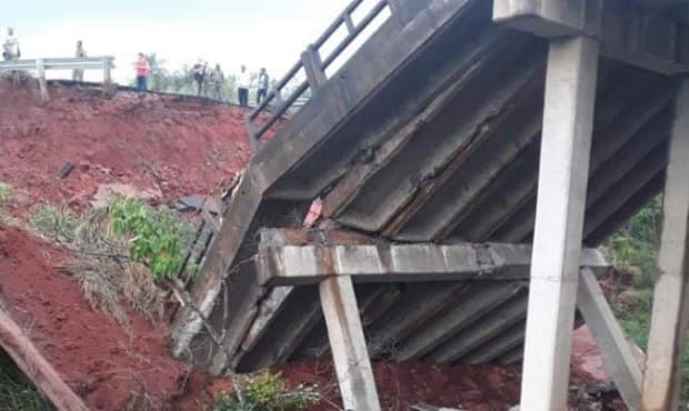 MOPC constató erosión en el puente y ni sabe en qué año se construyó