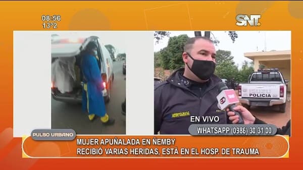 Desconocidos apuñalan a una mujer en Ñemby