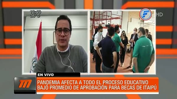 Pandemia afectó el rendimiento de postulantes a Becas de Itaipú, aseguran
