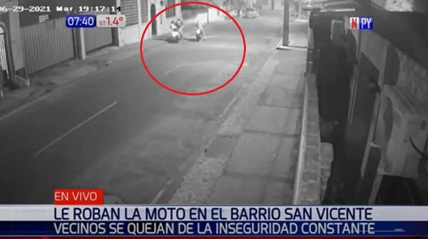 Trabajador sufre robo de dos motos en solo 15 días