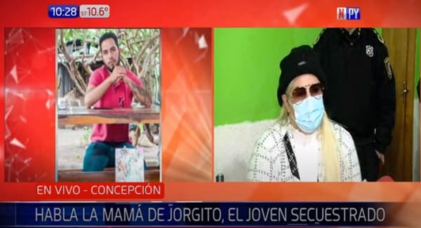 Madre de joven secuestrado pide un “canal de comunicación”