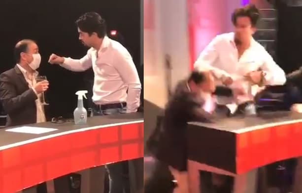 Juan Manuel Salinas sufre agresión tras programa de TV