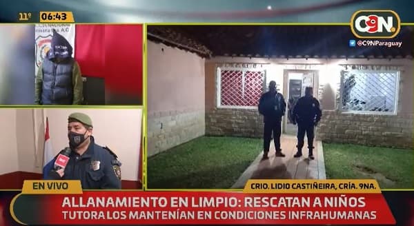 Tras denuncia de agresión, niñas son rescatadas de una vivienda en Limpio